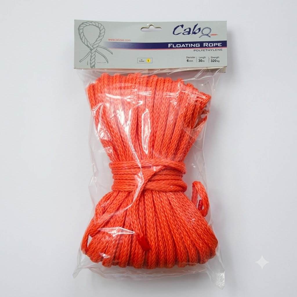 Cabo Floating Line Polyethylene, Orange
