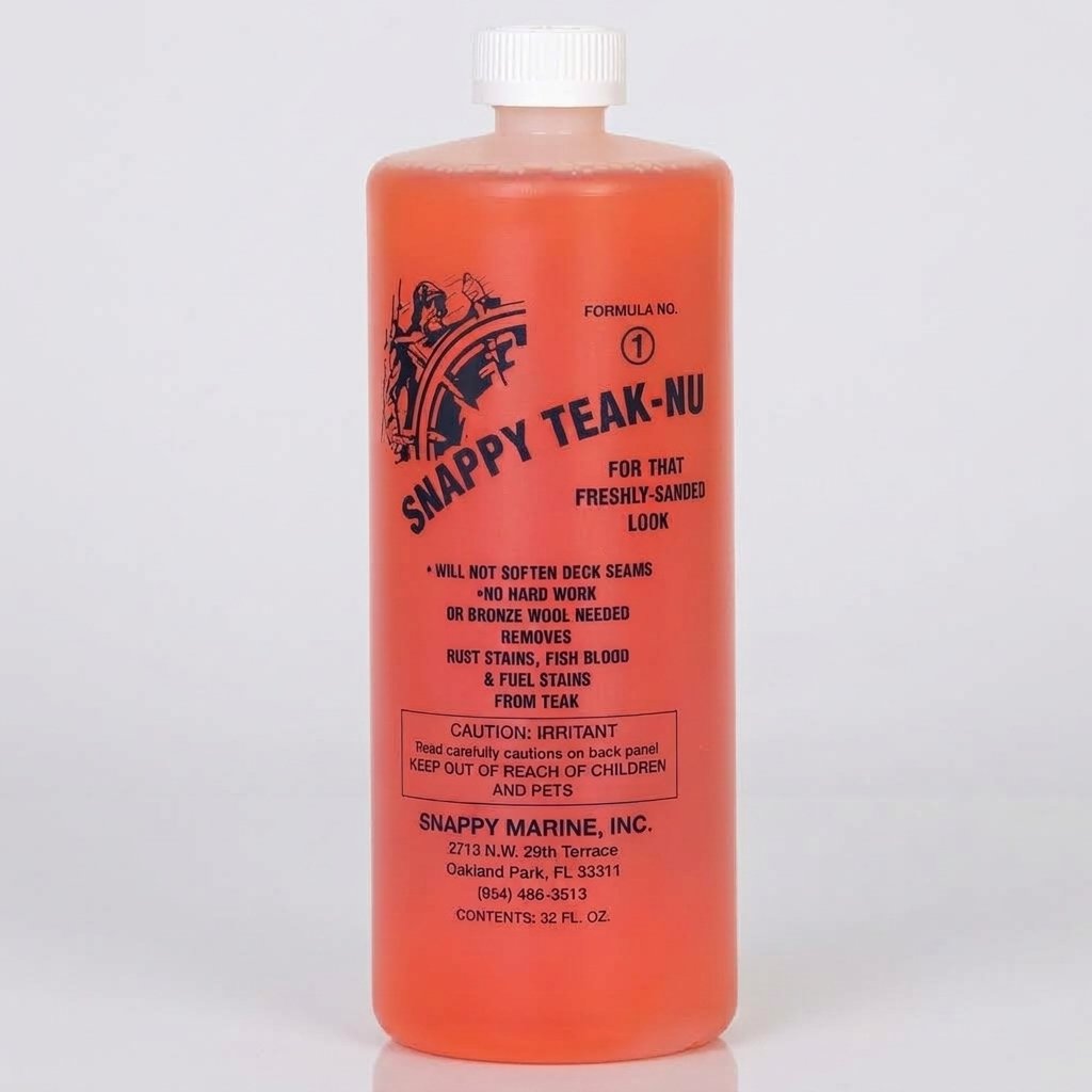 Cleaner & brightener 946 ml for teak deck step 1 (Snappy Teak-Nu)