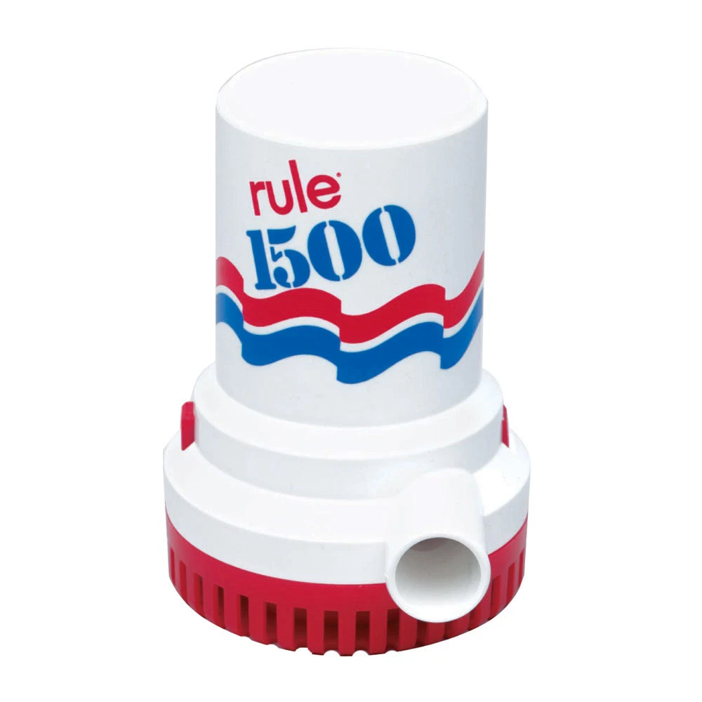 PUMP BILGE 1500 GPH 24V NON AUTOMATIC RULE SERIES