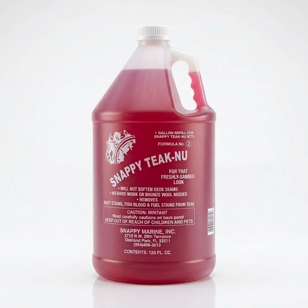 Cleaner for teak deck 2 gallon (Snappy Teak-Nu)