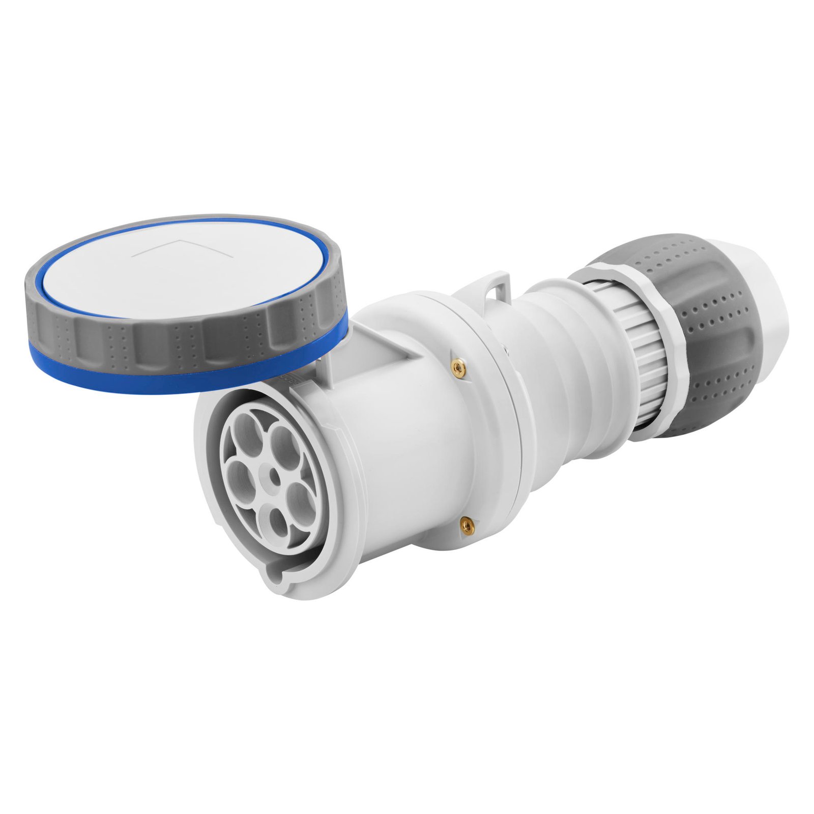 GEWISS CONNECTOR 63A 3P+N+E 380V IP67 GW63053H QUICK FIX