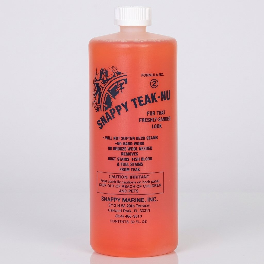 Cleaner & brightener 946 ml for teak deck step 2 (Snappy Teak-Nu)