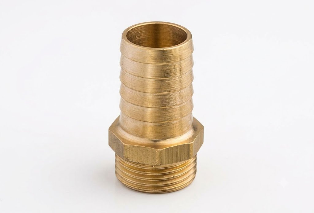 Hose connector M 1-1/4"x 32mm Brass