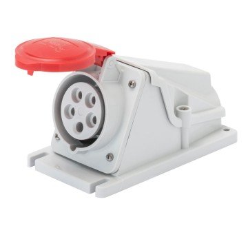 GEWISS SOCKET 16A 3P+N+E 380V IP44 GW62482